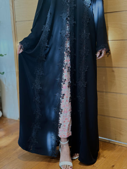 Celeste Petals Abaya