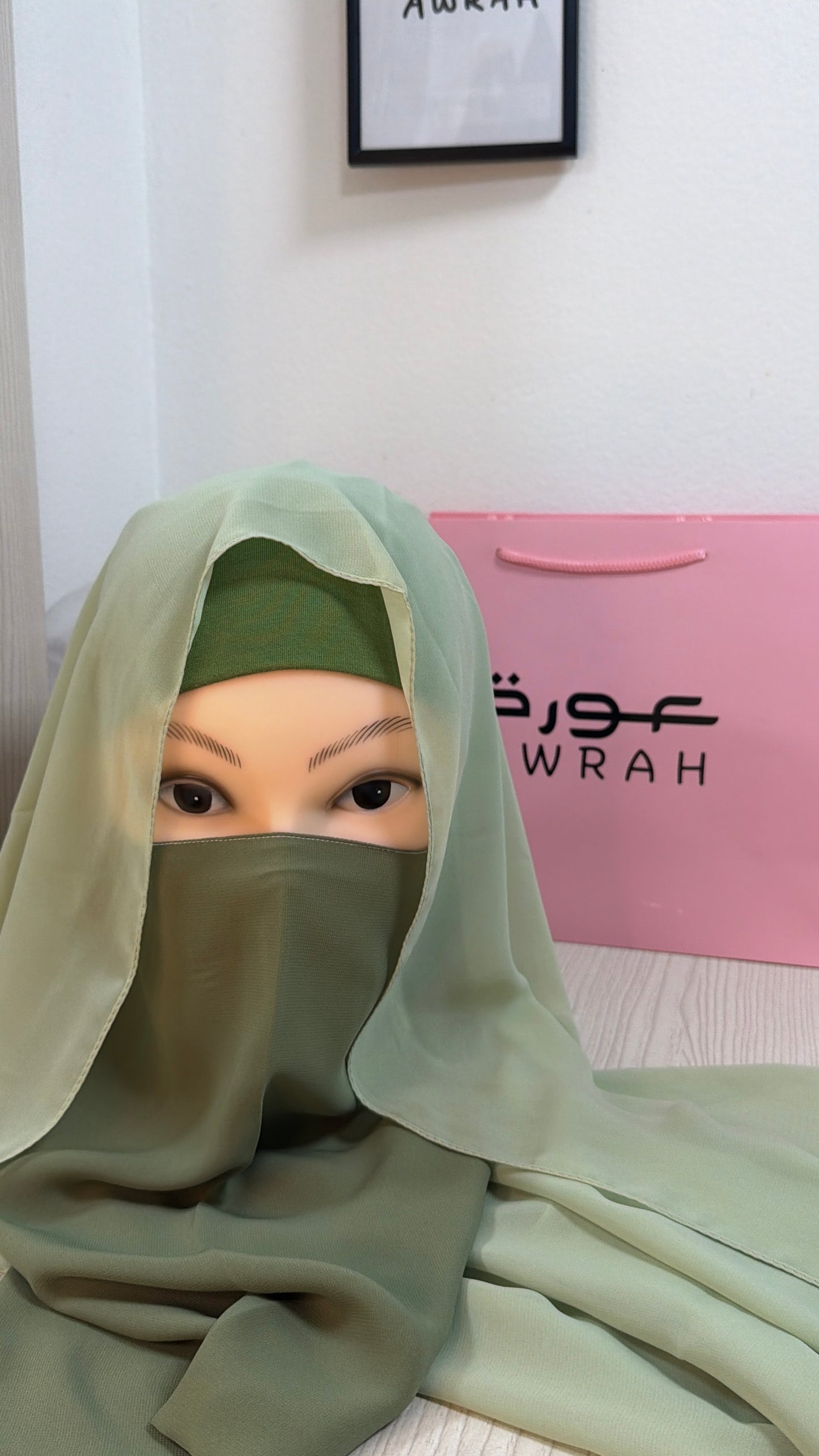 Half Niqab set