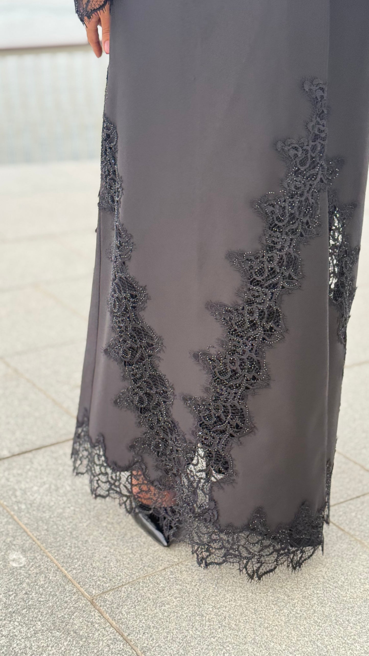 Floral crystal cut