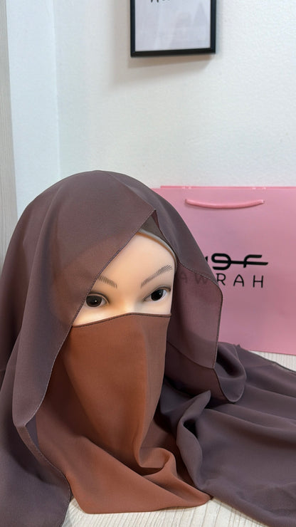 Half Niqab set