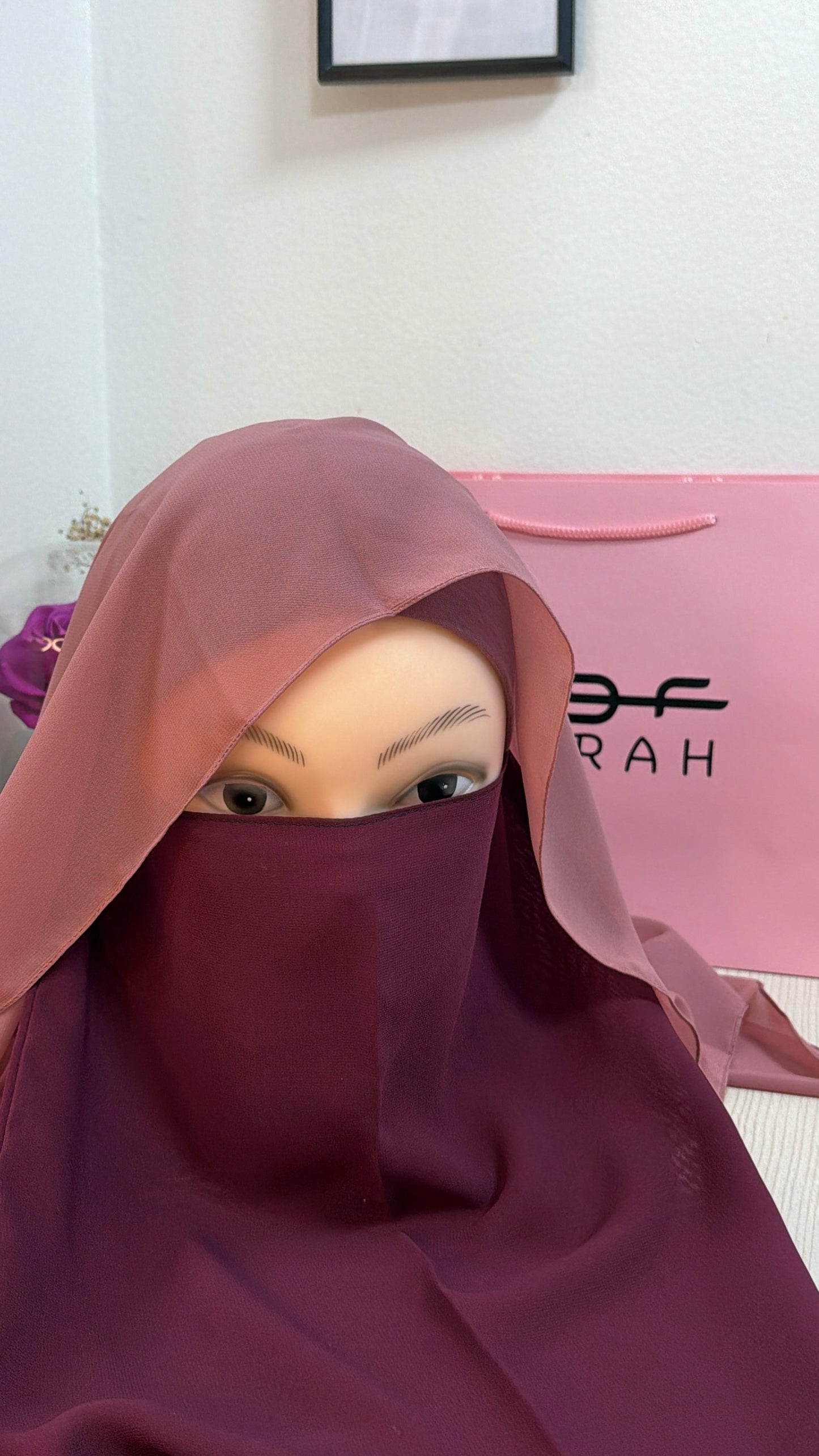 Half Niqab set